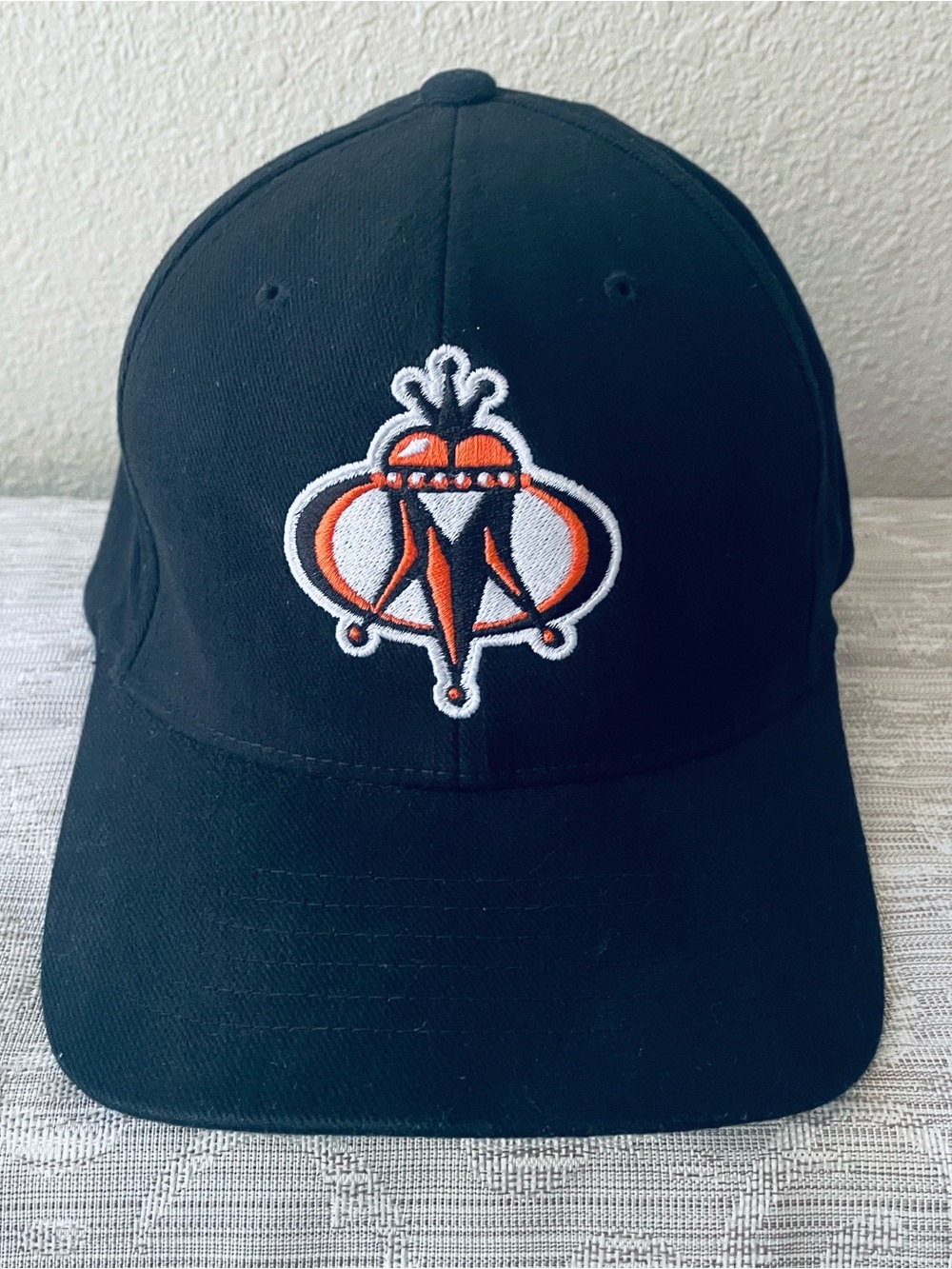 Black Maxxis Flex-Fit Size M Embroidered Cotton Hat